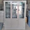 Tủ hồ sơ sắt 3 cánh cửa kính thanh lý
