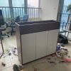 Tủ hồ sơ kèm kệ trang trí gỗ mdf thanh lý