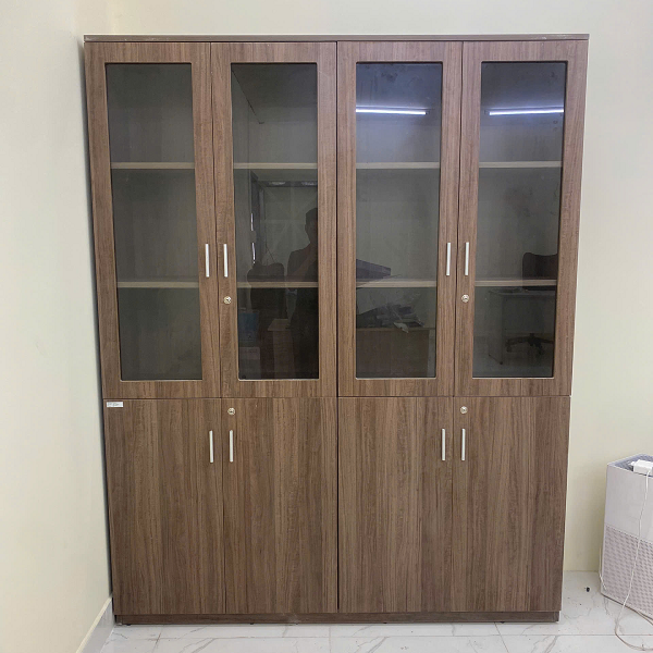 tu ho so 8 canh go mdf 1m6 Tủ hồ sơ 8 cánh gỗ mdf 1m6